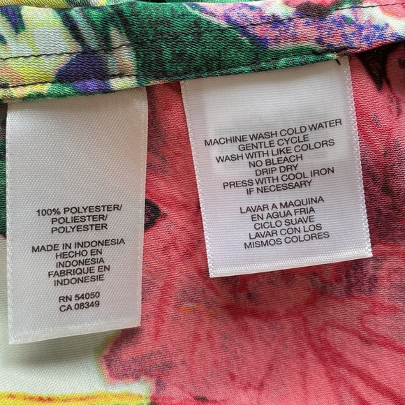 EUC Floral Strapless Dress by RACHEL Rachel Roy - Picture 8 of 12